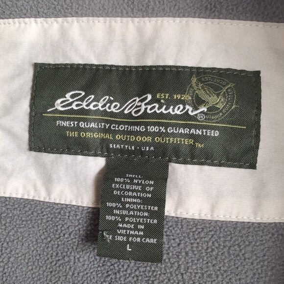 Eddie Bauer Vintage Women's Insulated Jacket with Fleece Lining, Large - Picture 3 of 9